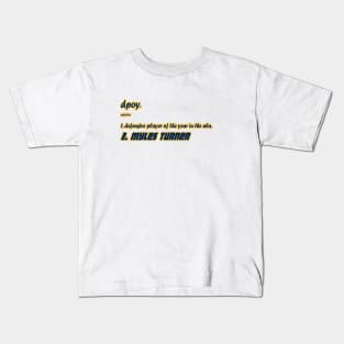 Myles Turner DPOY Kids T-Shirt